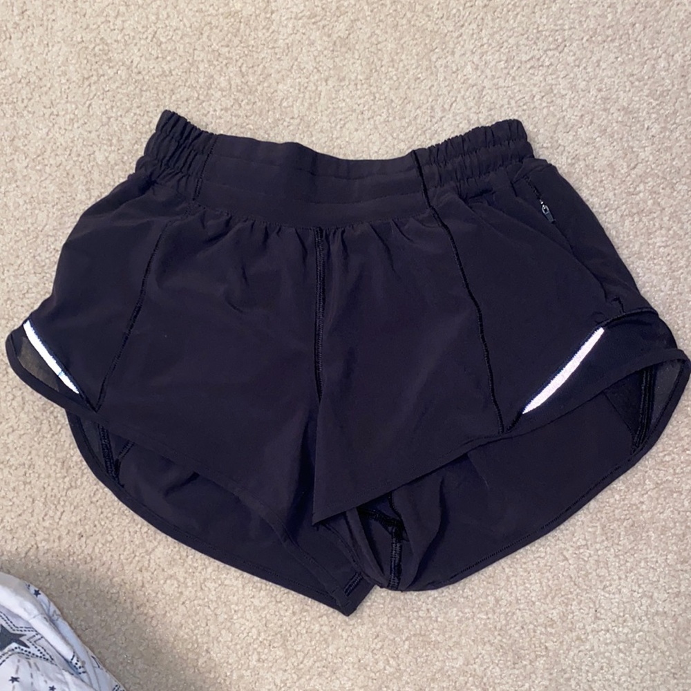 Black lululemon shorts